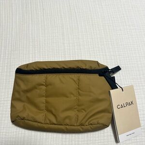 Calpak Tan Belt Bag Quilted Nylon